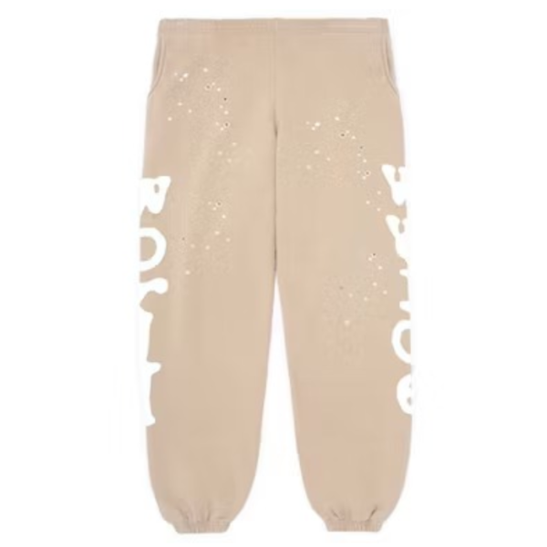 Sp5der Beluga Sweatpants Light Brown