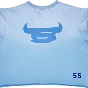 Sp5der Cut Sweatshirt Blue